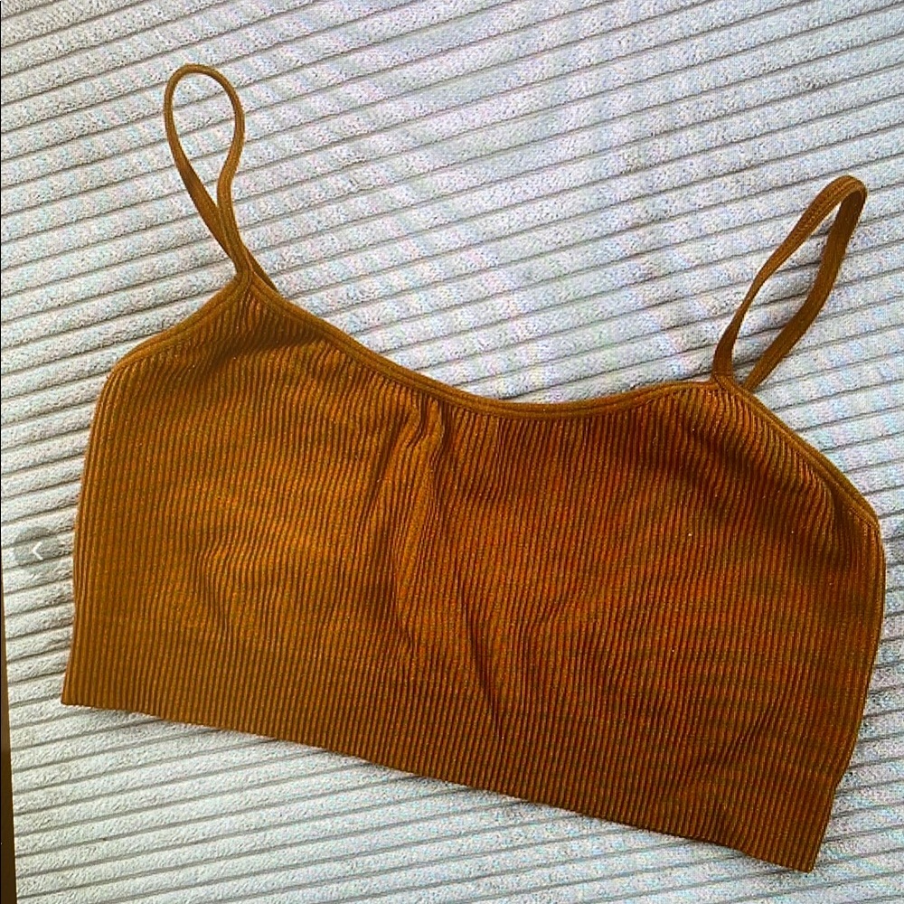 Brown Sports Bra